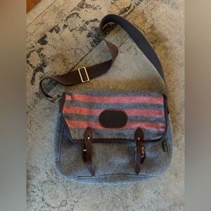 Duluth Pack wool book bag